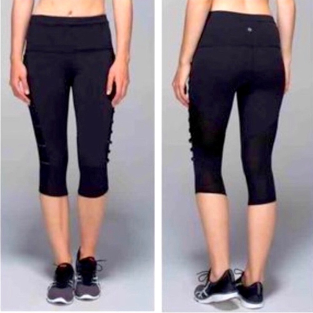 Lululemon Breezy Crop Pants High Rise Size 8
